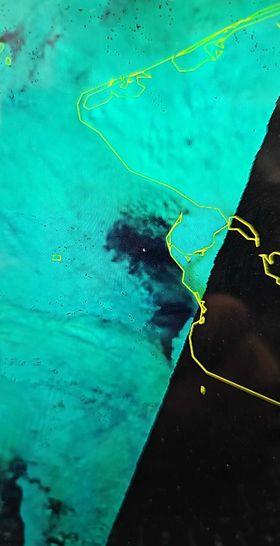 GINA satellite image, courtesy of Marcus Barr.